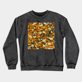 Chocolate golden Digital Camouflage Crewneck Sweatshirt